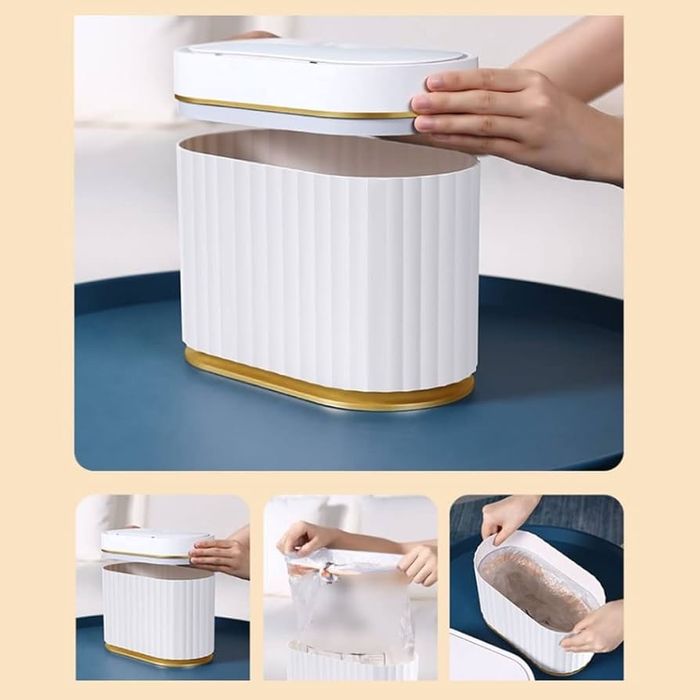 Сенсорний смітник, розумна корзина для сміття, 4л