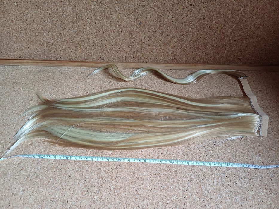 Extensão de cabelo comprido, rabo
de cavalo. Novo.