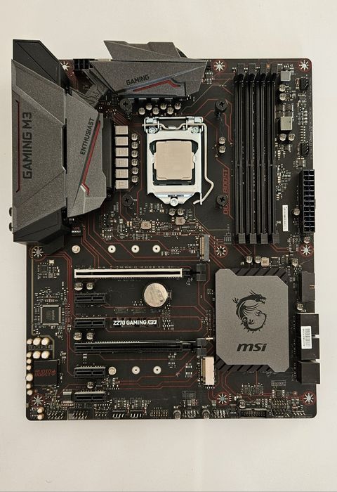MSI Z270 GAMING M3 + Intel Core i5-7600K