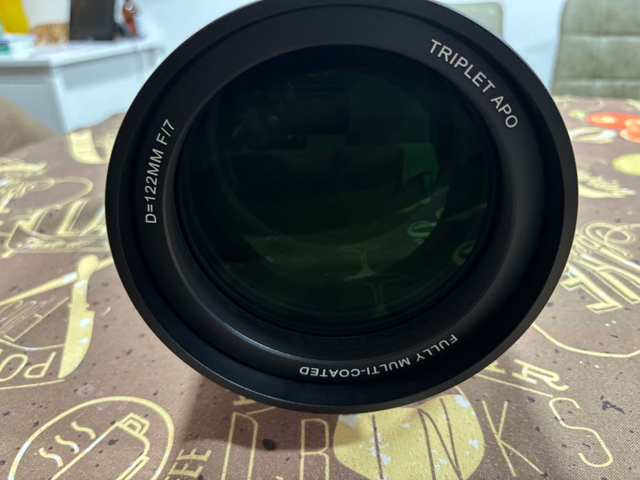 Telescópio SVBONY SV550 122 mm — Triplet Apo FPL 51 — Excelente estado