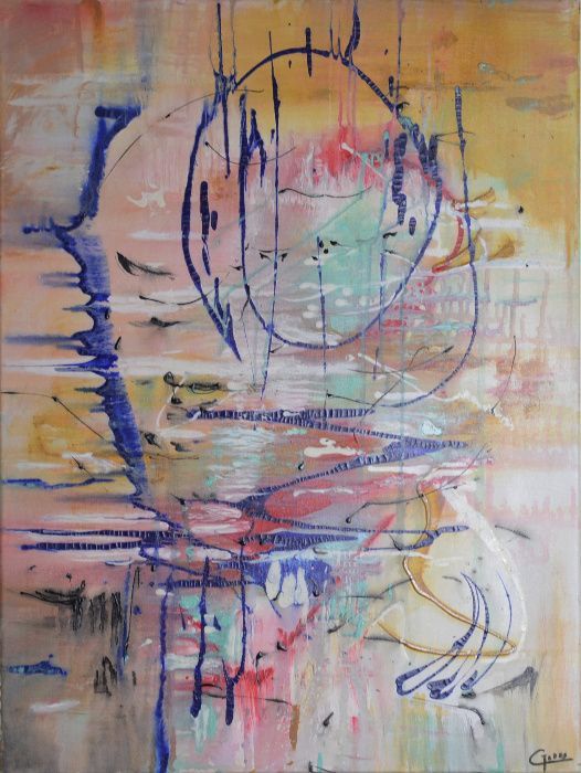 Acrílico sobre tela do artista Gomes Lopes