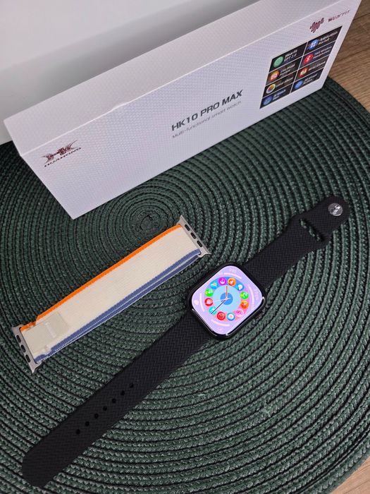 Smartwatch 10 Pro Max Gen 5 – AMOLED 2,02”, połączenia Bluetooth