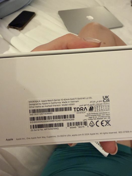 Apple watch series 10 42 mm titanium cellular