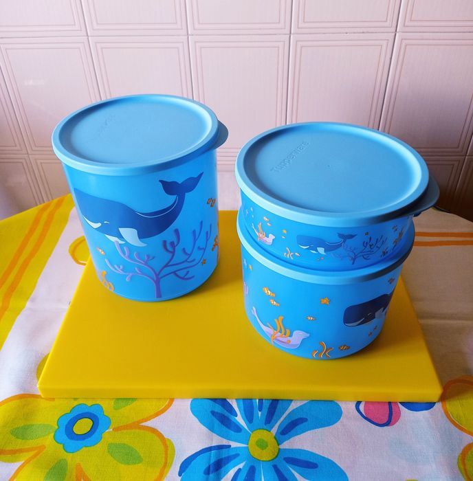 Conjunto Oceano Tupperware