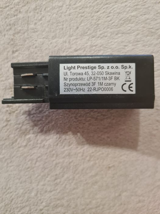 Zasilanie końcowe Light Prestige 3F LP-555/3F BK Czarne