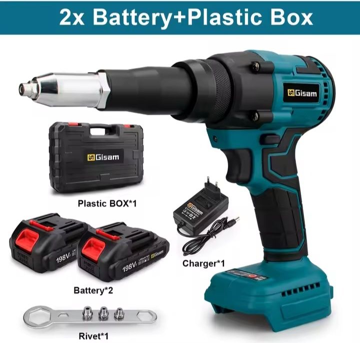 Rebitadora a Bateria C/ 2 Baterias