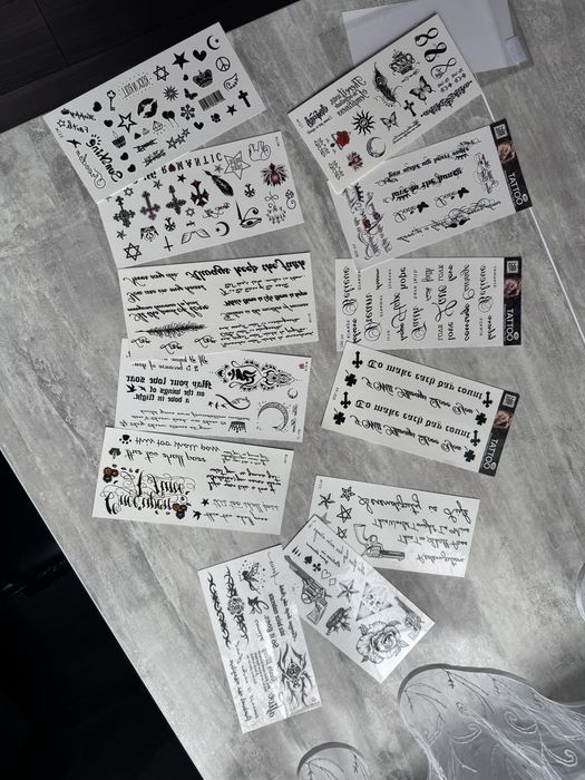 Тимчасові тату . Набір комплект.