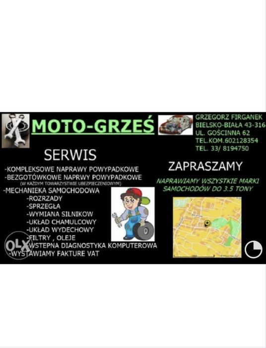 Warsztat samochodowy „Moto-Grzes”