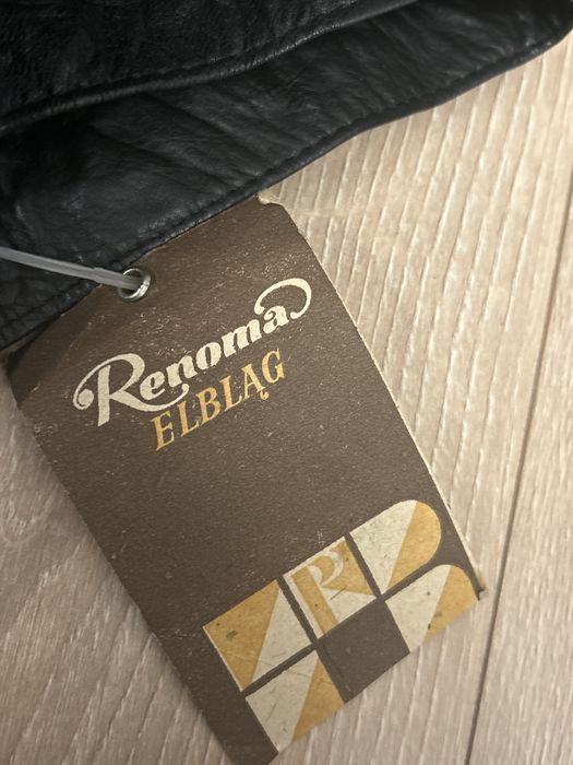 Nowa skorzana kurtka