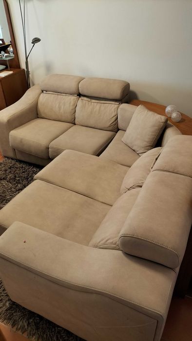 Sofá de Canto - 5 a 6 lugares