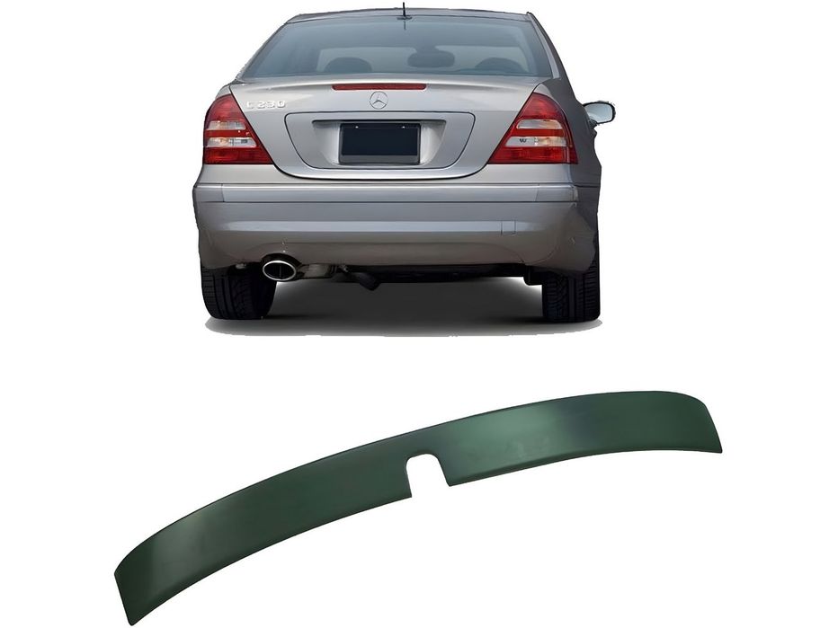 Mercedes C-class W203 2000-2007 рр. Бленда DPT (SD, чорний глянець)