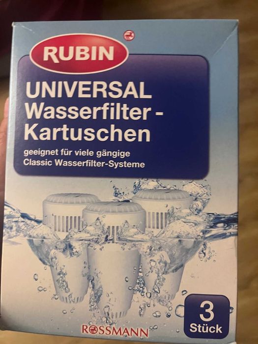 Rubin Universal filtry do wody 3szt.
