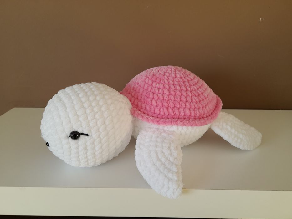 Miś żółwik na szydełku handmade