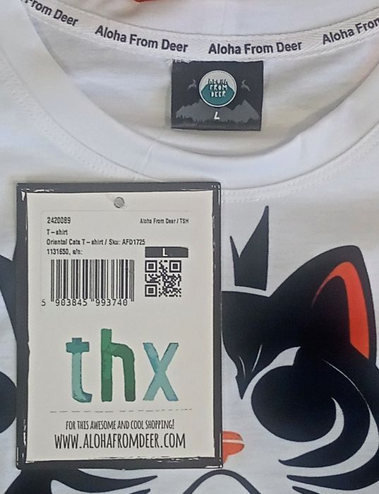 Nowa koszulka męska T-shirt Aloha From Deer r.L