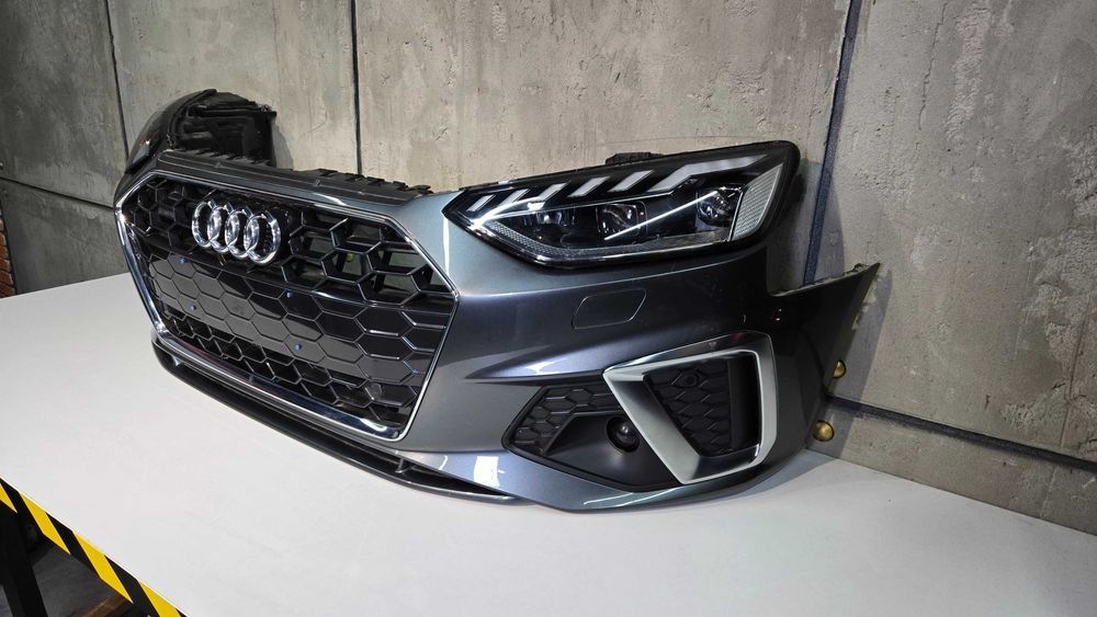 Бампер + фари Audi A4 B9 Rest Matrix (Європа)