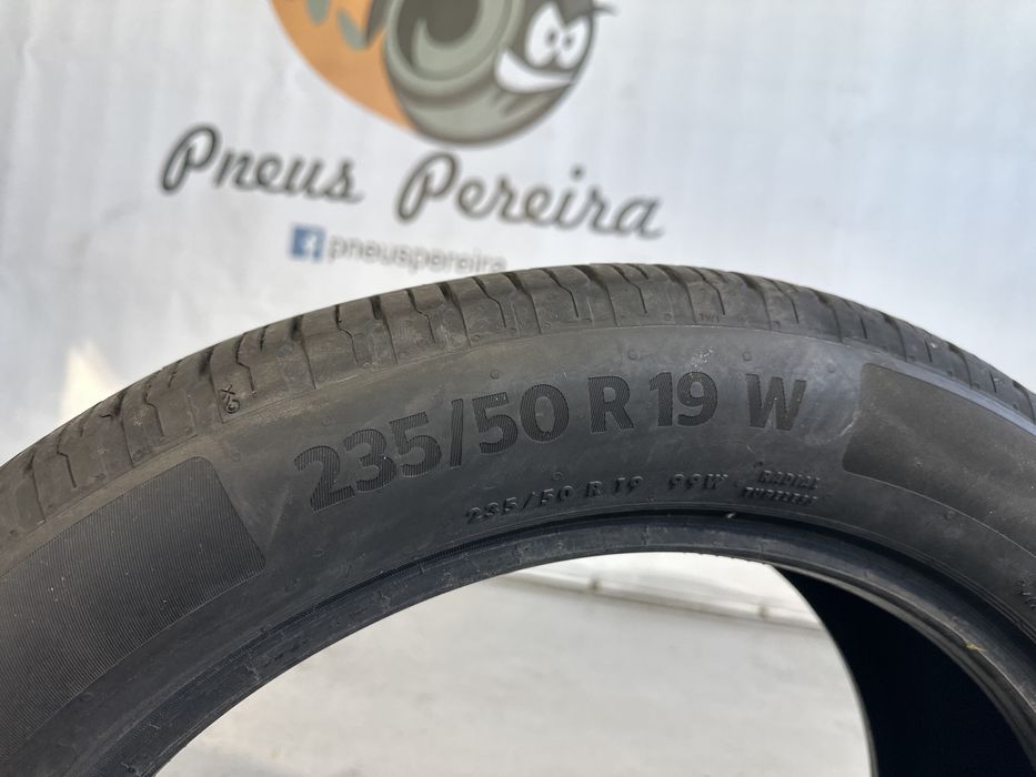Pneus 235-50r19 Continental como novos