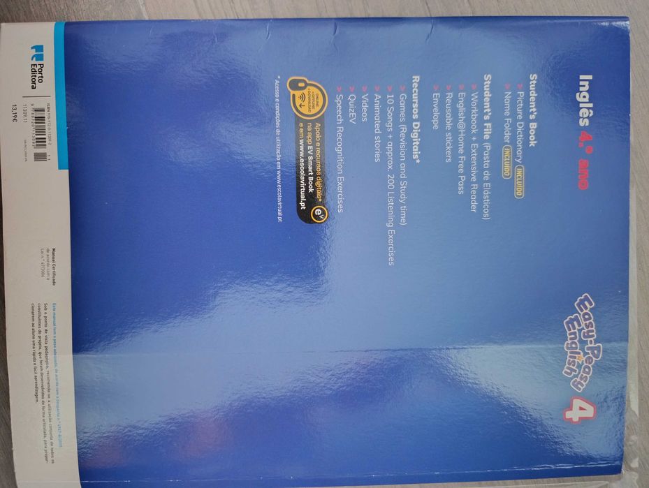 Livro de Inglês - 4° ano Easy- Peasy