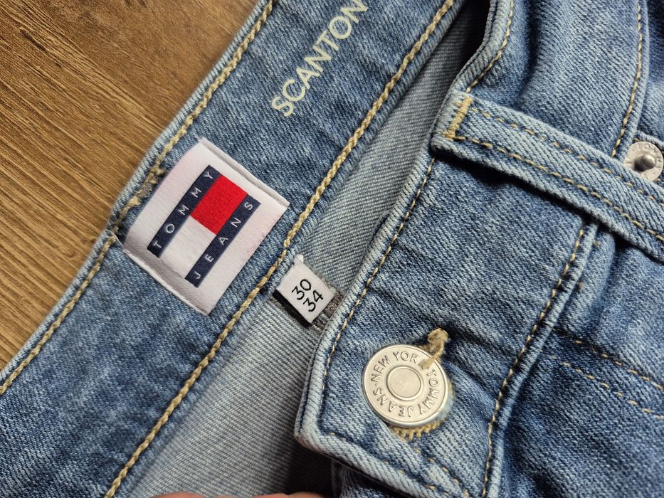 Spodnie Jeansy Męskie Tommy Hilfiger Scanton Slim W30 L34