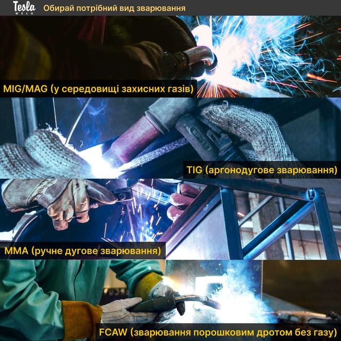 Сварочный полуавтомат Tesla Weld MIG/MAG/FCAW/TIG/MMA 303