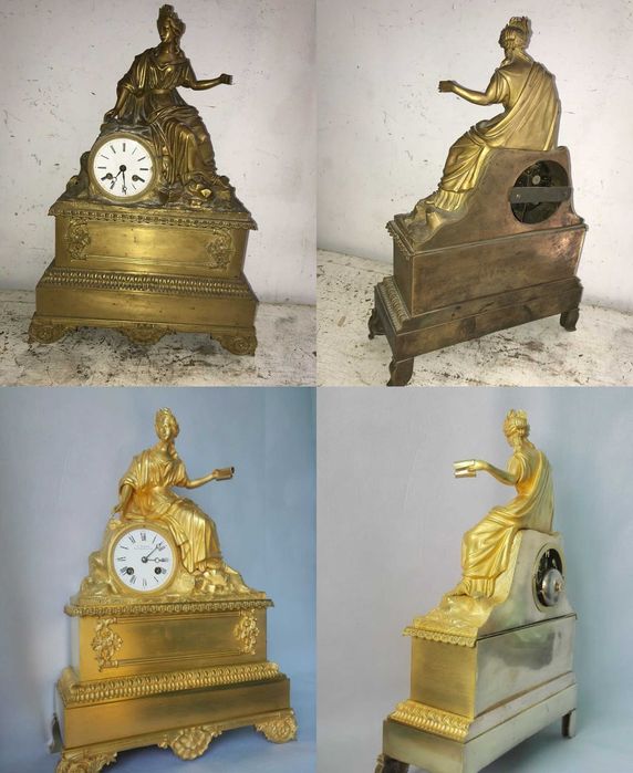 Камінні годинники,механізми,репассаж,реставрація