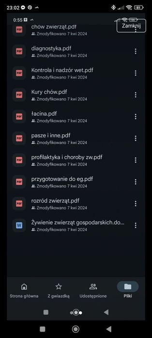 Notatki technik weterynarii