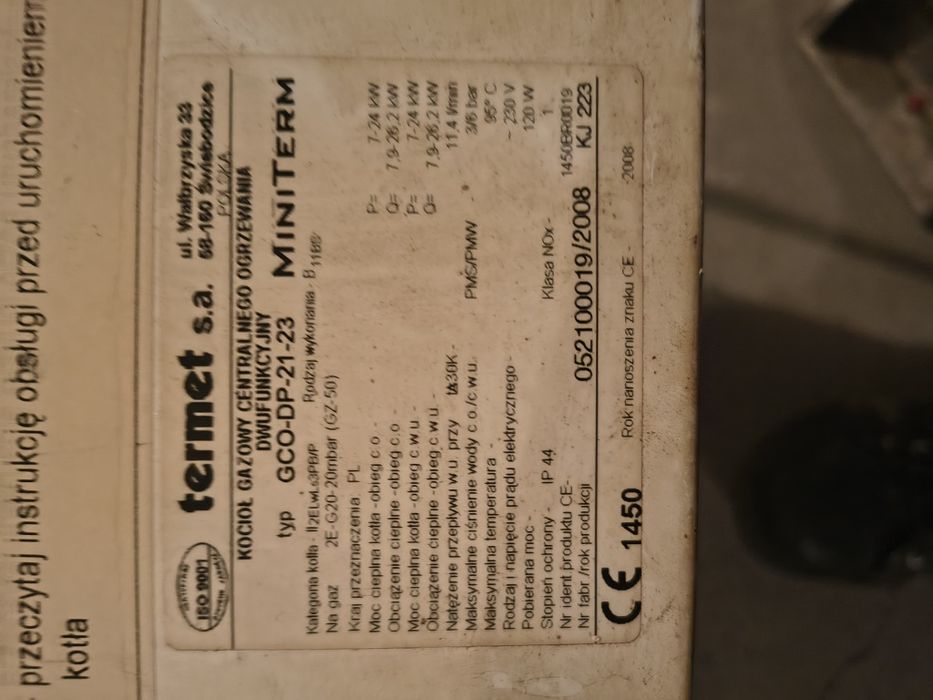 Płyta Termet  MiniTerm GCO DP 21-21
