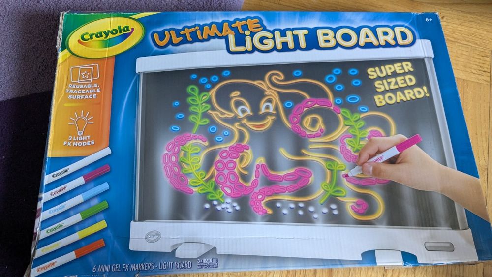 Crayola планшет з підсвічуванням , дошка для малювання Crayola