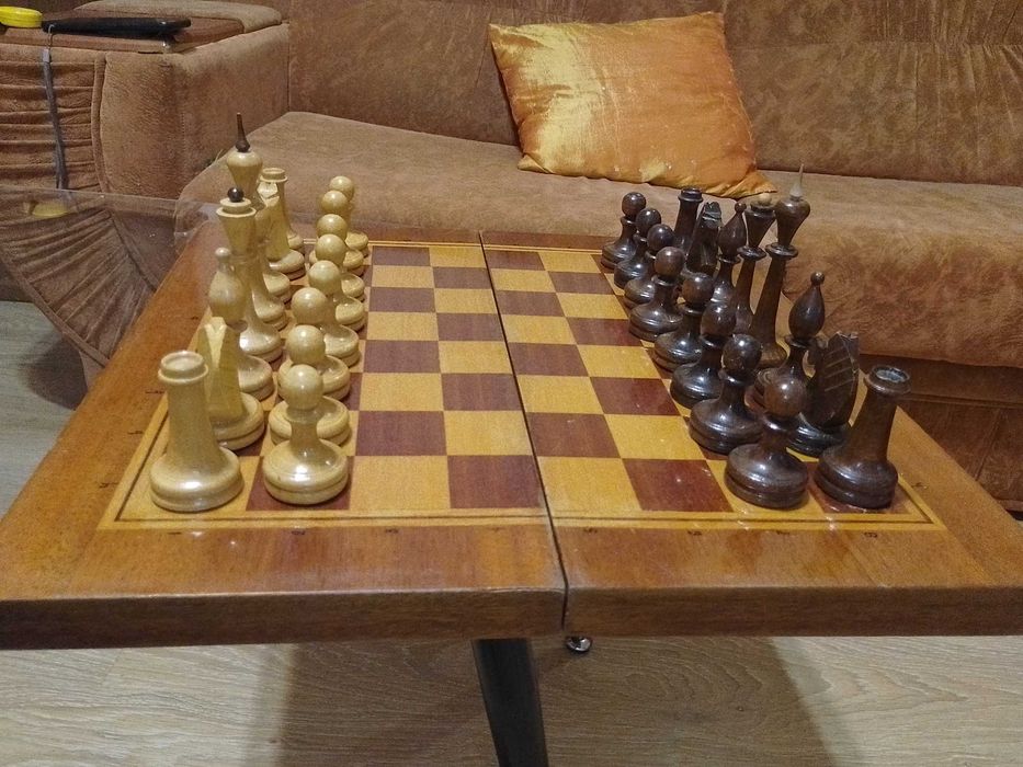 Шахматы большие дерево СССР