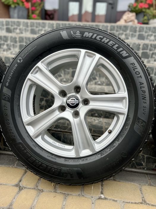 Колеса в зборі 5х114,3 r17 зима 225/65 Sorento SantaFe Tucson Qashqai