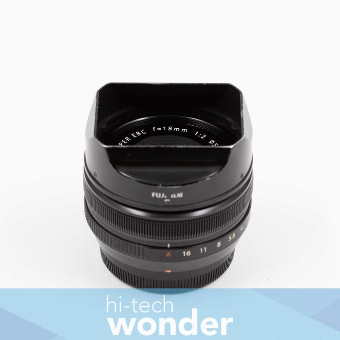 Fujifilm XF 18mm f/2 R