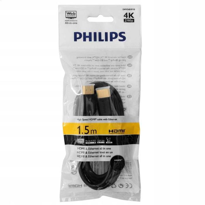 Kabel Philips  HDMI - HDMI 1,5 m
