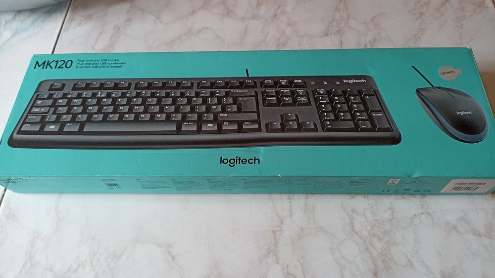 Klawiatura do komputera firmy Logitech Mk120 \ nowa