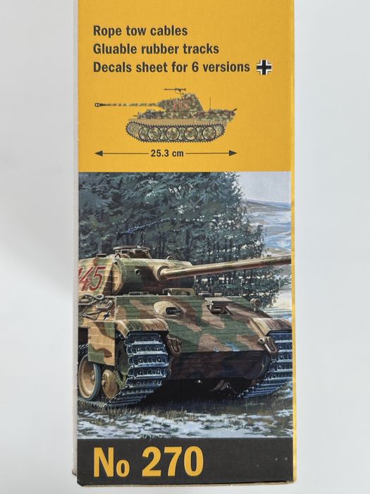 Czołg Panther Ausf.A model do sklejenia Italeri 0270