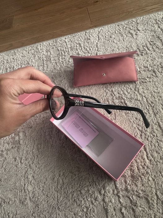Okulary zerówki miu miu, nowe