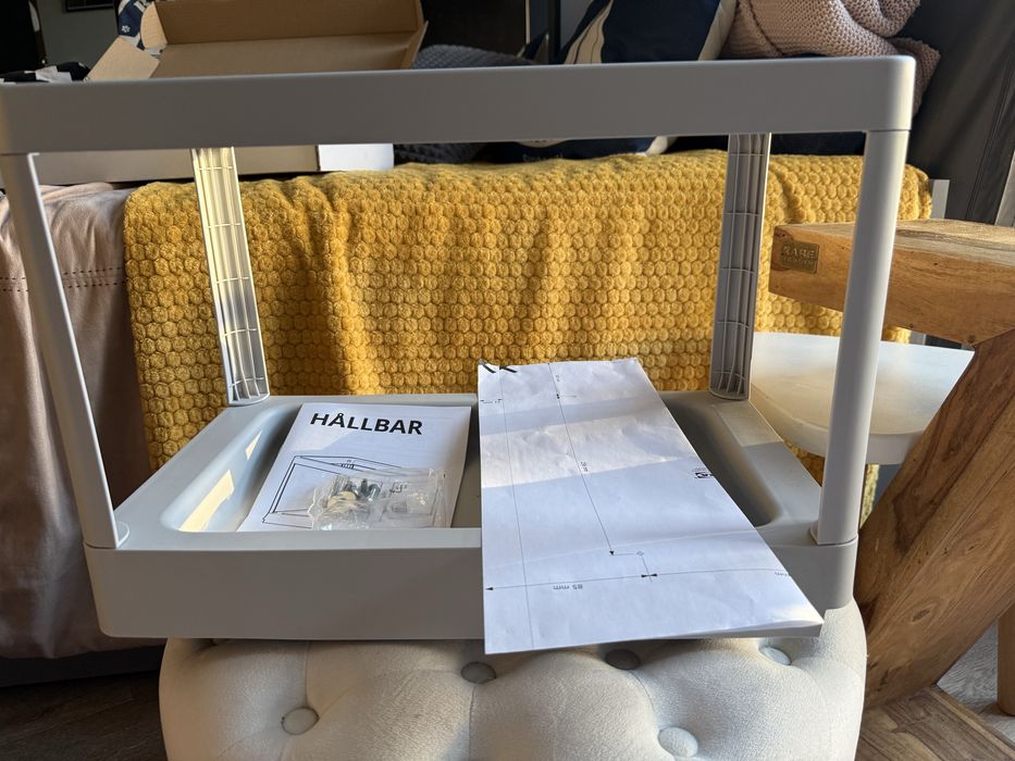 IKEA Hallbar Wysuwana rama do sortowania