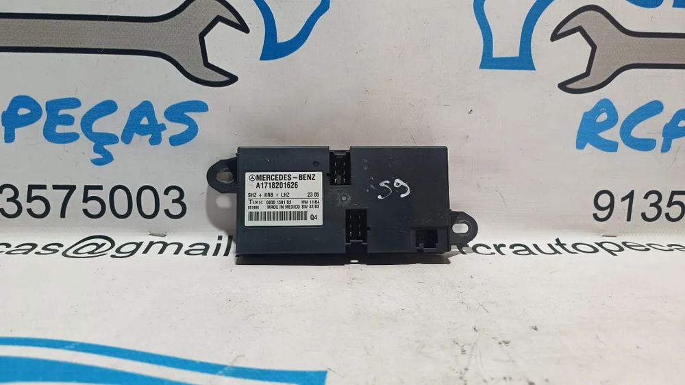 CENTRALINA MODULO BANCO BANCOS AQUECIDOS MERCEDES BENZ CLASS SLK R171