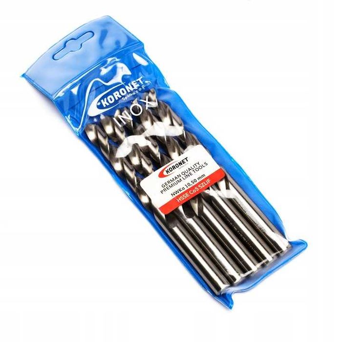 Wiertła do metalu KORONET DIN 338 Prosto od Producenta
