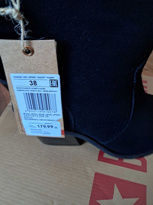 Nowe botki skorzane Big Star