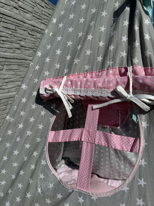 Namiot teepee tipi zestaw dla dzieci mata poduszki