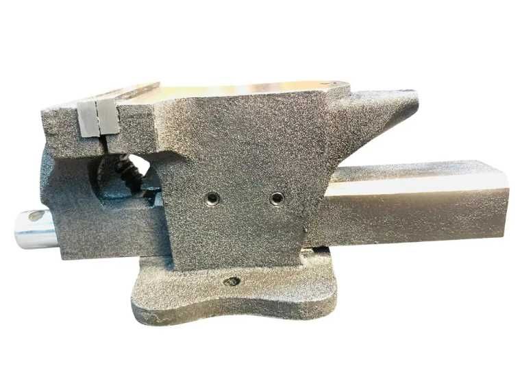 (47175) Лещата верстатні SG Iron 125мм,14кг зі збільш ковадлом HAISSER