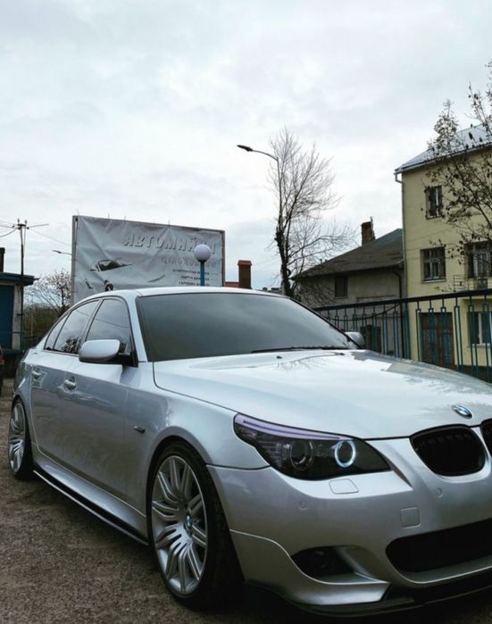 Лезвия порогов М BMW E60 накладки сплітер спойлер диффузор сплиттер
