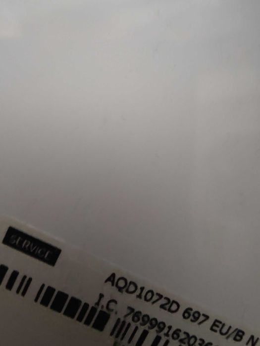 Pralka suszarka, Hotpoint-Ariston, części