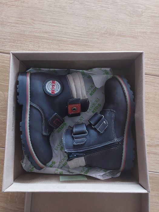 Buty trzewiki zimowe Lasocki dla chłopca 27