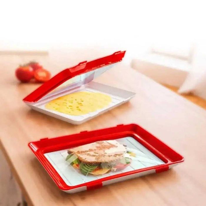 Вакуумний багаторазовий контейнер лоток для зберігання продуктів