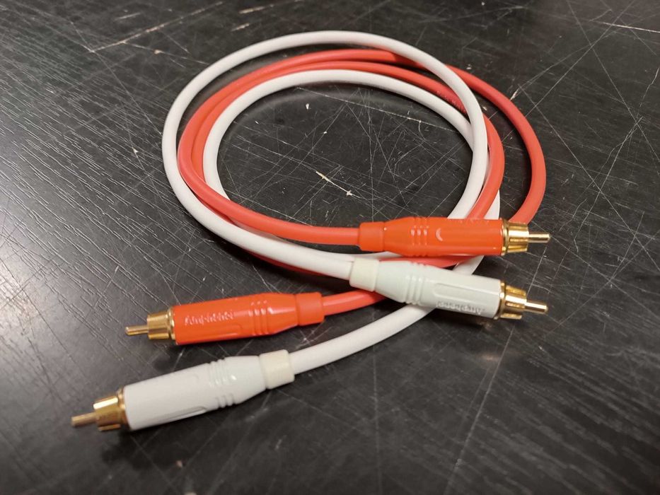 Kabel RCA Interkonekt cinch stereo Amphenol czincze ACPR 2x 0,7m