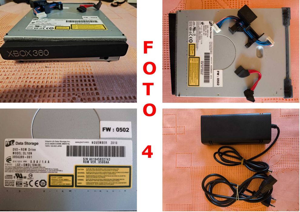 Todas as Peças + Kinect de XBox 360 Slim (S)