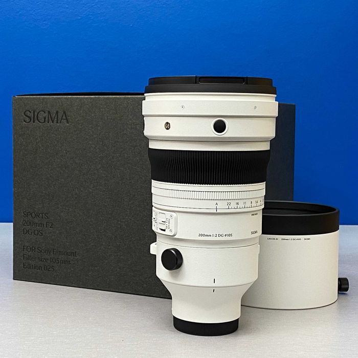 Sigma 200mm f/2 DG OS Sports | Sony FE | NOVA | 5 ANOS DE GARANTIA