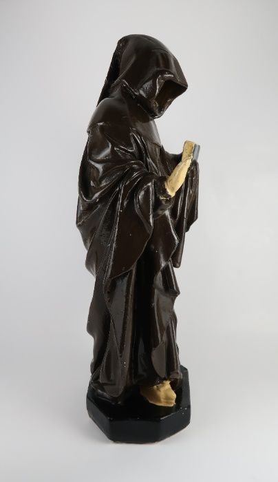 Grande Escultura de Frade em cerâmica Séc. XIX