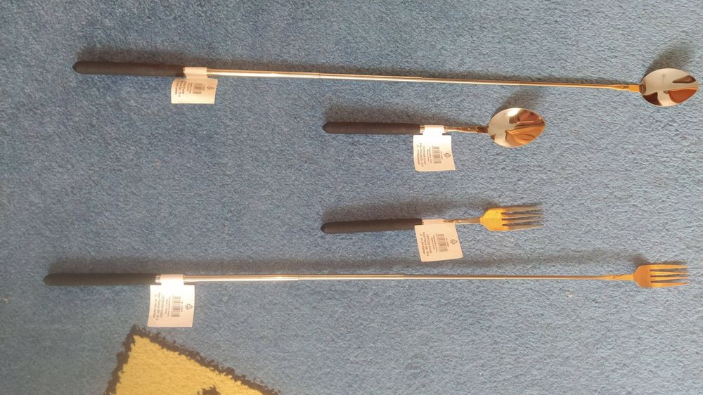 Sztućce teleskopowe. Nowe