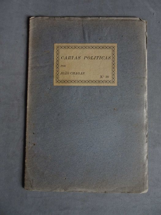 Livro Cartas Políticas por João Chagas nº 18